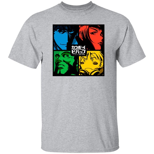 Cowboy Bebop Shirt Cowboy Bebop Tributo En VIVO White T Shirts Cowboy Bebop Shirt Cowboy Bebop Tributo En VIVO White T Shirts