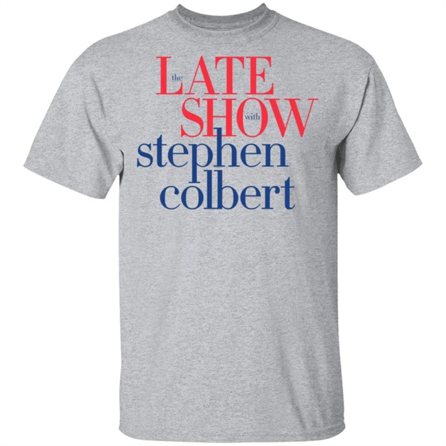 Colbertlateshow Com Tee Shirt Steven Colbert Late Show Large T-Shirt white shirts with sayings Colbertlateshow Com Tee Shirt Steven Colbert Late Show Large T-Shirt white shirts with sayings