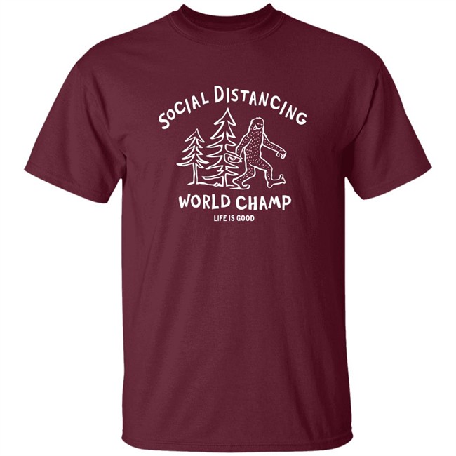 Life Is Good Social Distancing Big Foot T Shirt Social Distancing Big Foot Life Is Good Black Shirts Life Is Good Social Distancing Big Foot T Shirt Social Distancing Big Foot Life Is Good Black Shirts
