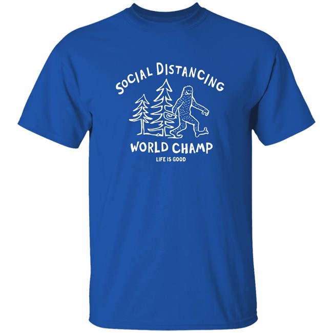 Life Is Good Social Distancing Big Foot T Shirt Social Distancing Big Foot Life Is Good Black Shirts Life Is Good Social Distancing Big Foot T Shirt Social Distancing Big Foot Life Is Good Black Shirts