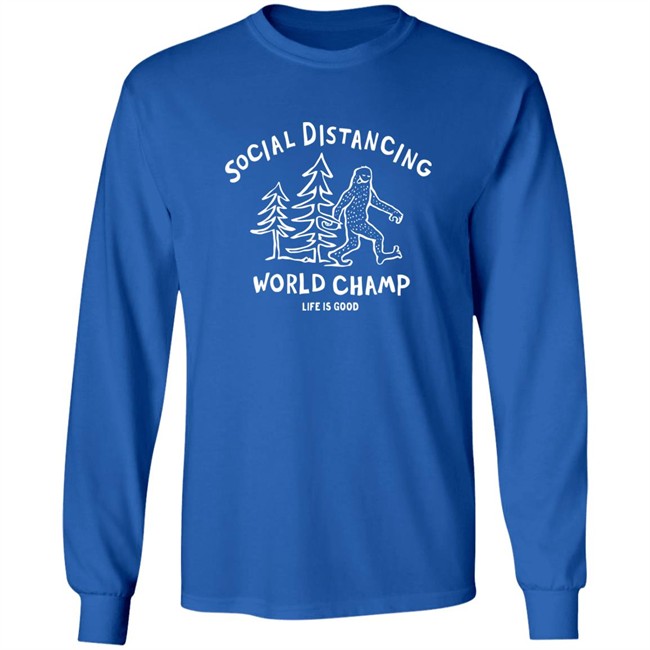 Life Is Good Social Distancing Big Foot T Shirt Social Distancing Big Foot Life Is Good Black Shirts Life Is Good Social Distancing Big Foot T Shirt Social Distancing Big Foot Life Is Good Black Shirts