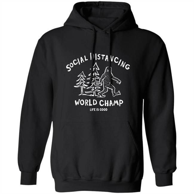 Life Is Good Social Distancing Big Foot T Shirt Social Distancing Big Foot Life Is Good Black Shirts Life Is Good Social Distancing Big Foot T Shirt Social Distancing Big Foot Life Is Good Black Shirts