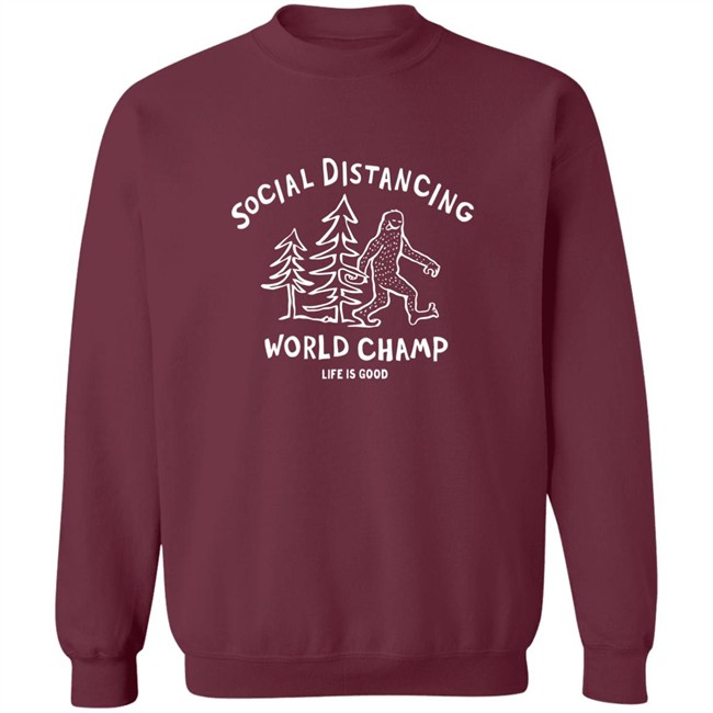 Life Is Good Social Distancing Big Foot T Shirt Social Distancing Big Foot Life Is Good Black Shirts Life Is Good Social Distancing Big Foot T Shirt Social Distancing Big Foot Life Is Good Black Shirts