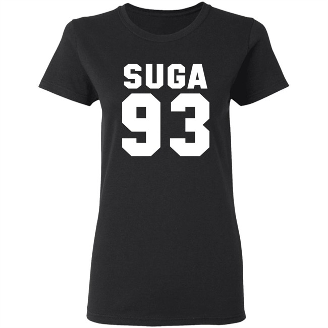 Suga 93 Hoodie BTS Suga 93 Black Hooded Sweatshirt Suga 93 Hoodie BTS Suga 93 Black Hooded Sweatshirt