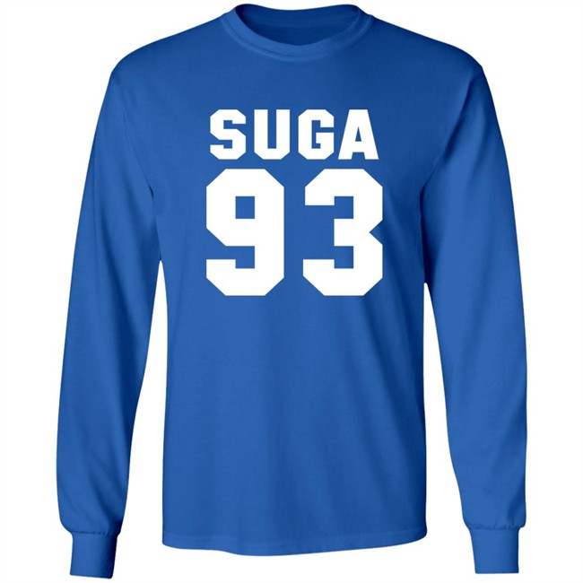 Suga 93 Hoodie BTS Suga 93 Black Hooded Sweatshirt Suga 93 Hoodie BTS Suga 93 Black Hooded Sweatshirt