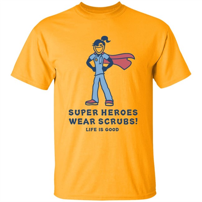 Life Is Good Jackie Scrubs Strong T Shirt Jackie Scrubs Strong Life Is Good White Shirts Life Is Good Jackie Scrubs Strong T Shirt Jackie Scrubs Strong Life Is Good White Shirts