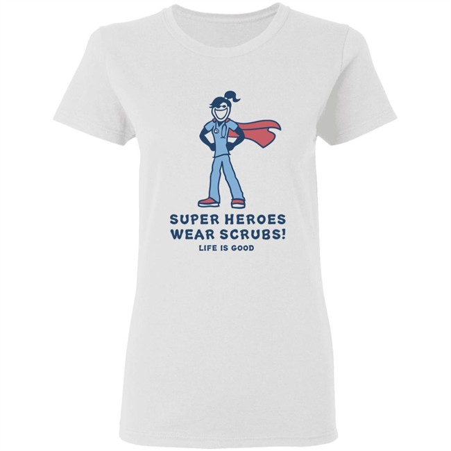 Life Is Good Jackie Scrubs Strong T Shirt Jackie Scrubs Strong Life Is Good White Shirts Life Is Good Jackie Scrubs Strong T Shirt Jackie Scrubs Strong Life Is Good White Shirts