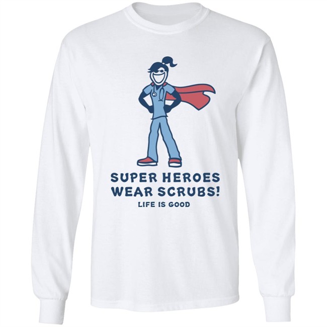Life Is Good Jackie Scrubs Strong T Shirt Jackie Scrubs Strong Life Is Good White Shirts Life Is Good Jackie Scrubs Strong T Shirt Jackie Scrubs Strong Life Is Good White Shirts