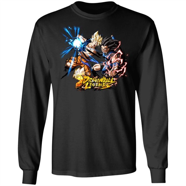 Cartoon Dragon Ball Z Lengends Hoodie Son Goku x Vegata Black Shirts Cartoon Dragon Ball Z Lengends Hoodie Son Goku x Vegata Black Shirts