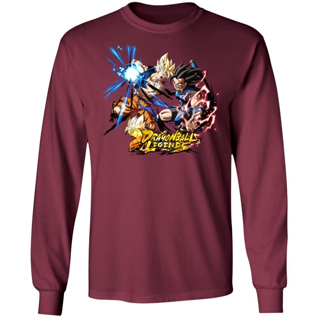 Cartoon Dragon Ball Z Lengends Hoodie Son Goku x Vegata Black Shirts Cartoon Dragon Ball Z Lengends Hoodie Son Goku x Vegata Black Shirts