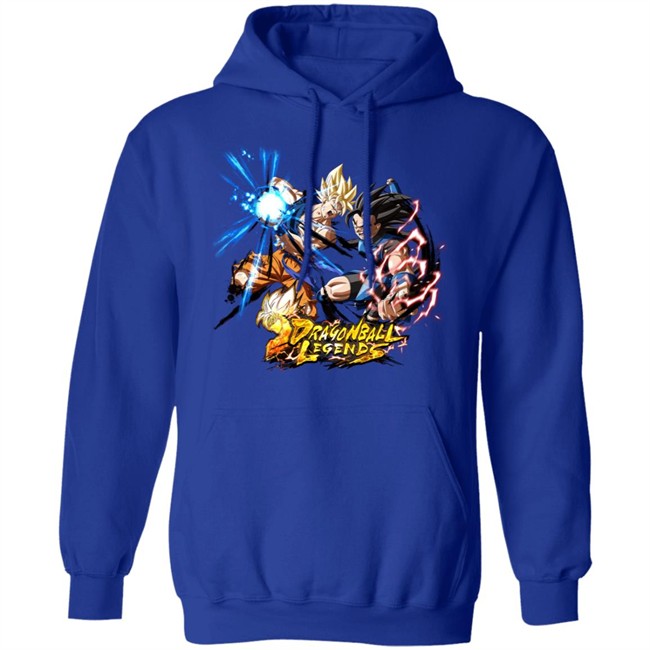 Cartoon Dragon Ball Z Lengends Hoodie Son Goku x Vegata Black Shirts Cartoon Dragon Ball Z Lengends Hoodie Son Goku x Vegata Black Shirts
