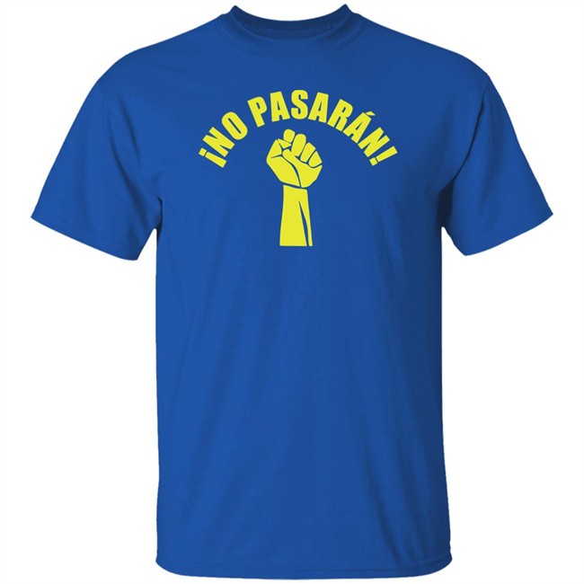 Pussy Riot No Pasarant Shirt No Pasarant Pussy Riot Royal T Shirt