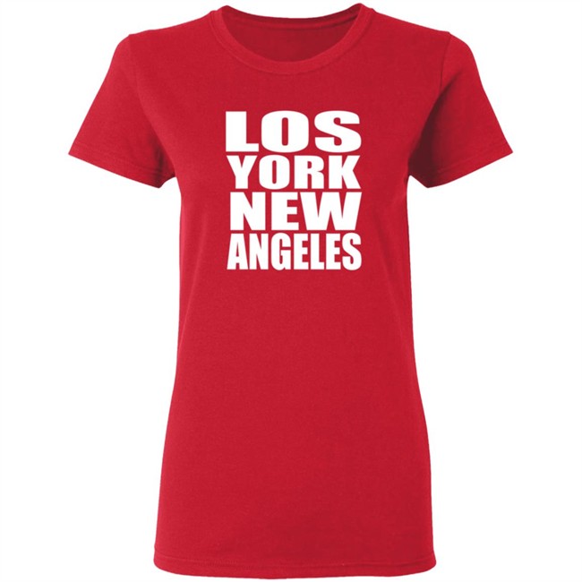 Los York Shirt Los York New Angeles T-Shirt Los York Shirt Los York New Angeles T-Shirt