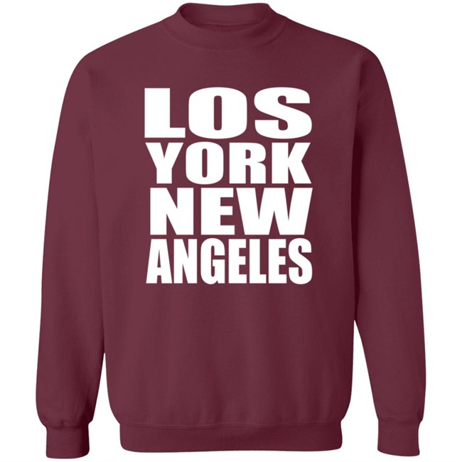 Los York Shirt Los York New Angeles T-Shirt Los York Shirt Los York New Angeles T-Shirt
