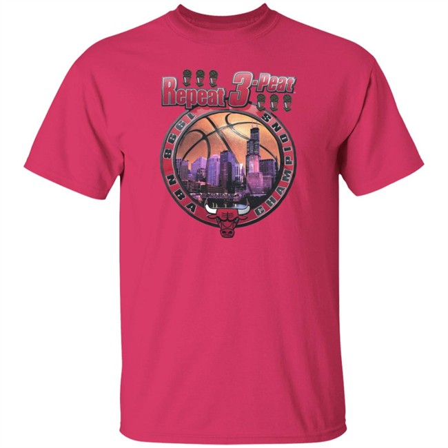 Repeat 3 Peat Shirt Vintage 1998 Starter x Repeat 3-Peat Chicago Bulls T-Shirts Repeat 3 Peat Shirt Vintage 1998 Starter x Repeat 3-Peat Chicago Bulls T-Shirts