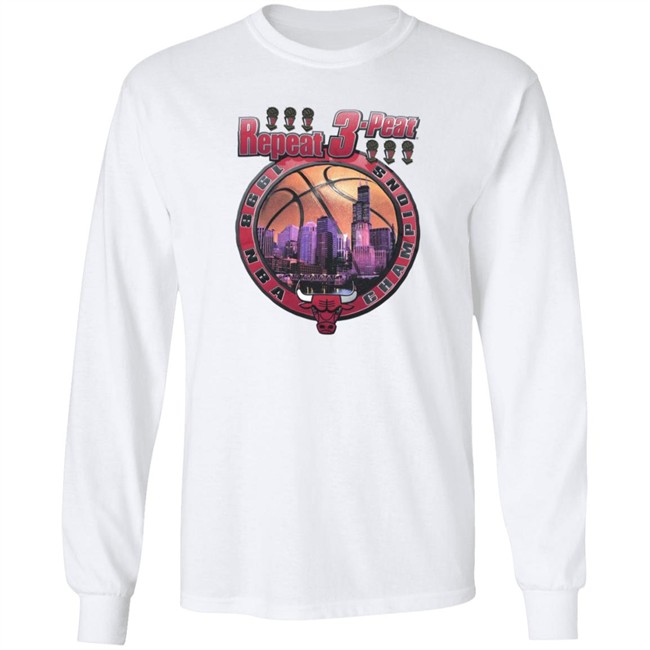 Repeat 3 Peat Shirt Vintage 1998 Starter x Repeat 3-Peat Chicago Bulls T-Shirts Repeat 3 Peat Shirt Vintage 1998 Starter x Repeat 3-Peat Chicago Bulls T-Shirts