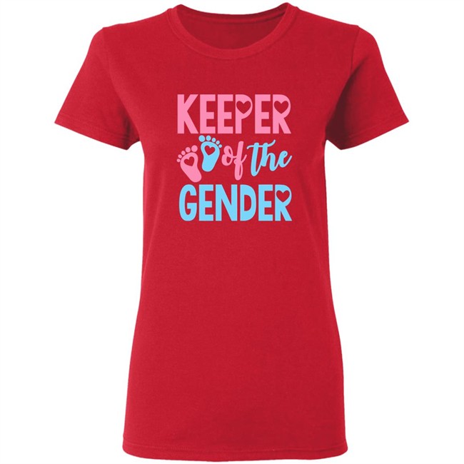 Gender Reveal Shirt Gender Reveal Keeper of the Gender Black T Shirt Gender Reveal Shirt Gender Reveal Keeper of the Gender Black T Shirt