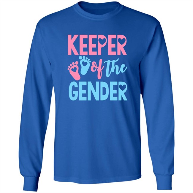 Gender Reveal Shirt Gender Reveal Keeper of the Gender Black T Shirt Gender Reveal Shirt Gender Reveal Keeper of the Gender Black T Shirt