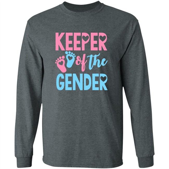 Gender Reveal Shirt Gender Reveal Keeper of the Gender Black T Shirt Gender Reveal Shirt Gender Reveal Keeper of the Gender Black T Shirt