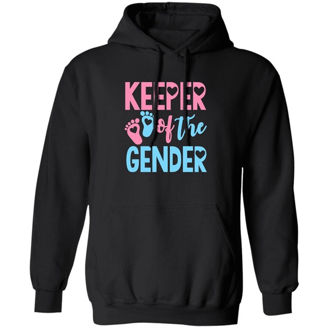 Gender Reveal Shirt Gender Reveal Keeper of the Gender Black T Shirt Gender Reveal Shirt Gender Reveal Keeper of the Gender Black T Shirt