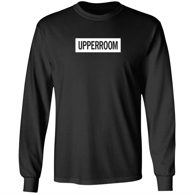 UYpperroom Merch Box Logo Black Hoodie UYpperroom Merch Box Logo Black Hoodie
