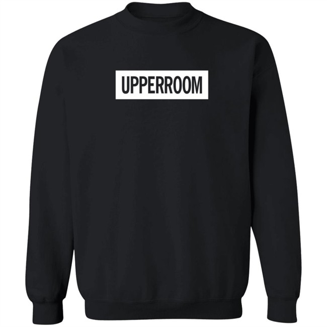 UYpperroom Merch Box Logo Black Hoodie UYpperroom Merch Box Logo Black Hoodie