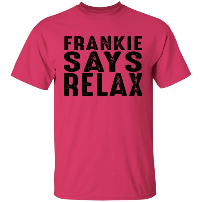 Frankie Say Relax Vintage White Short 80's New Wase Shirt Frankie Say Relax Vintage White Short 80's New Wase Shirt