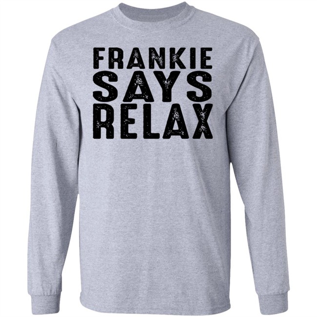 Frankie Say Relax Vintage White Short 80's New Wase Shirt Frankie Say Relax Vintage White Short 80's New Wase Shirt