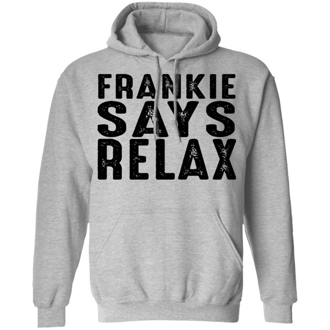 Frankie Say Relax Vintage White Short 80's New Wase Shirt Frankie Say Relax Vintage White Short 80's New Wase Shirt