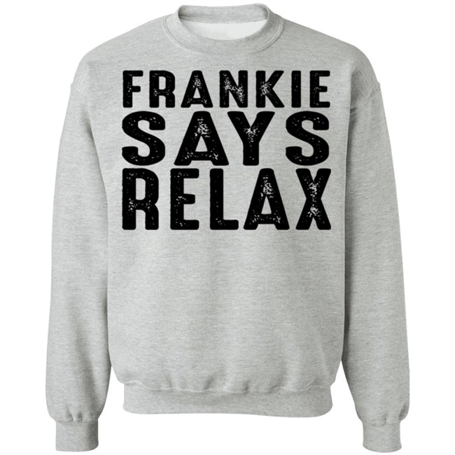 Frankie Say Relax Vintage White Short 80's New Wase Shirt Frankie Say Relax Vintage White Short 80's New Wase Shirt