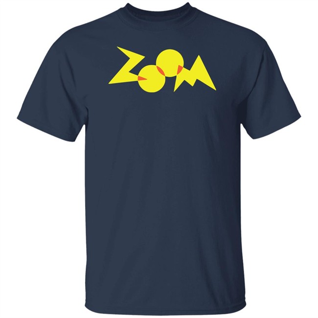 The Zoom Shirt Zoom Logo Navy T Shirt
