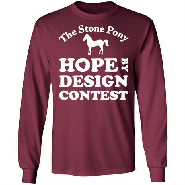 The Stony Pony Hope By Design Contest Black Shirt The Stony Pony Hope By Design Contest Black Shirt