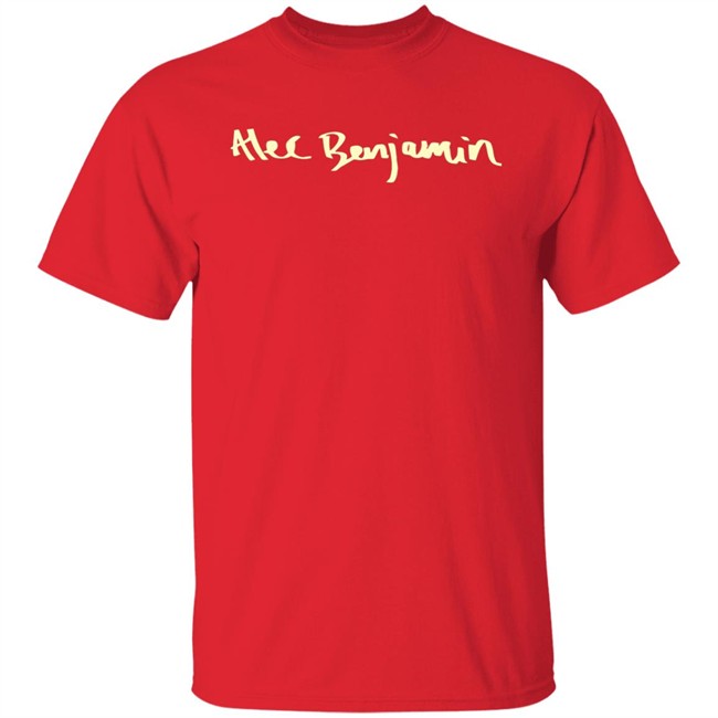 Alec Benjamin Red Embroidered Hoodie Red Embroidered Hooded Sweatshirt Alec Benjamin Red Embroidered Hoodie Red Embroidered Hooded Sweatshirt