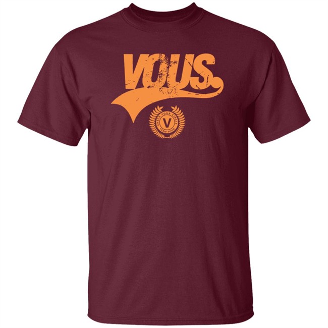 Vous Church Merch Vous Team Maroon Tee Vous Church Merch Vous Team Maroon Tee