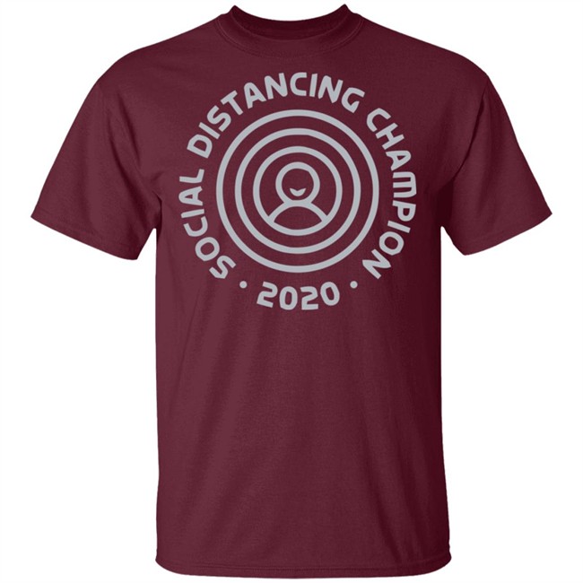 Social Distancing World Champion 2020 Black Shirt Sayings Social Distancing World Champion 2020 Black Shirt Sayings