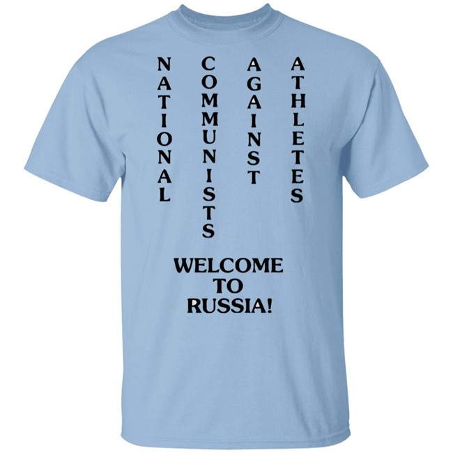 Brian Bosworth Story NCAA Welcome To Russia T Shirt Hoodie Sweatshirt Brian Bosworth Story NCAA Welcome To Russia T Shirt Hoodie Sweatshirt