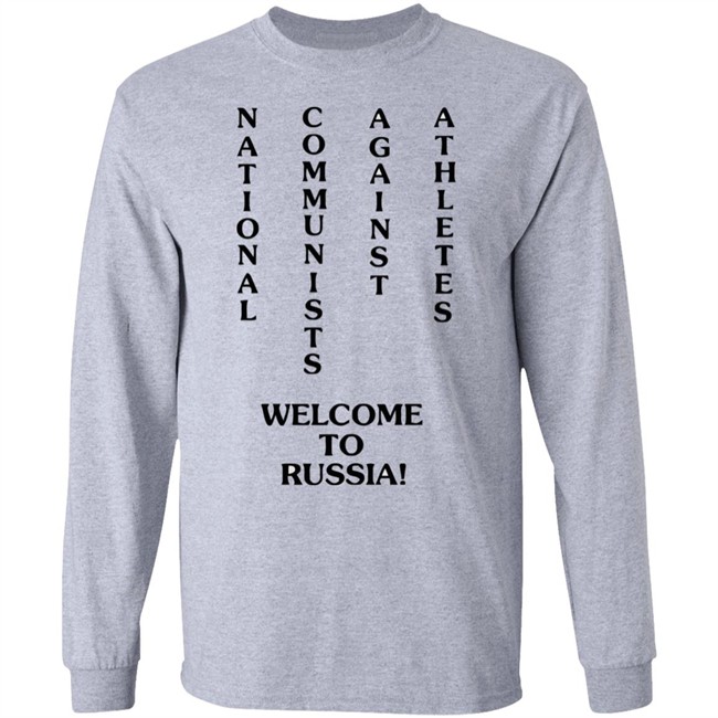 Brian Bosworth Story NCAA Welcome To Russia T Shirt Hoodie Sweatshirt Brian Bosworth Story NCAA Welcome To Russia T Shirt Hoodie Sweatshirt