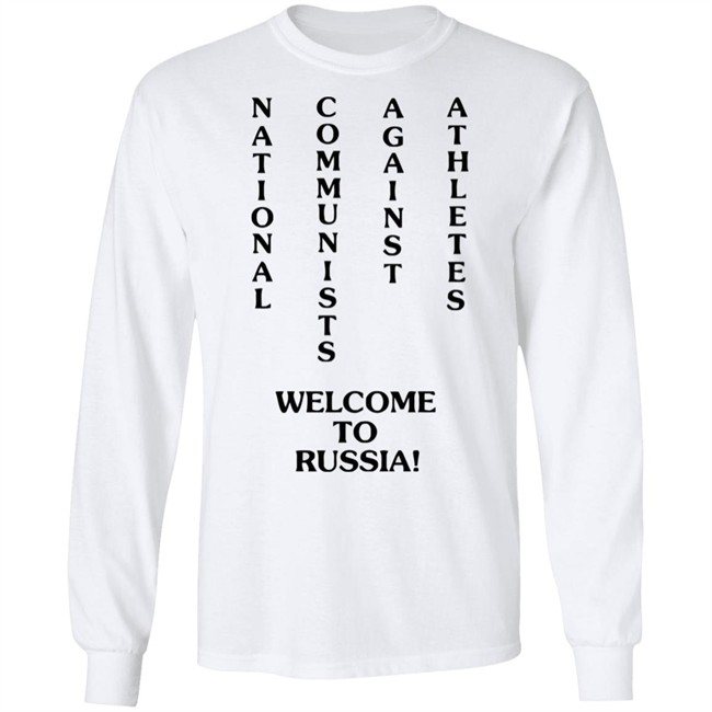 Brian Bosworth Story NCAA Welcome To Russia T Shirt Hoodie Sweatshirt Brian Bosworth Story NCAA Welcome To Russia T Shirt Hoodie Sweatshirt