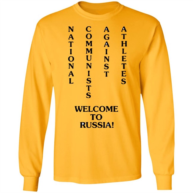 Brian Bosworth Story NCAA Welcome To Russia T Shirt Hoodie Sweatshirt Brian Bosworth Story NCAA Welcome To Russia T Shirt Hoodie Sweatshirt