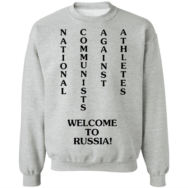 Brian Bosworth Story NCAA Welcome To Russia T Shirt Hoodie Sweatshirt Brian Bosworth Story NCAA Welcome To Russia T Shirt Hoodie Sweatshirt