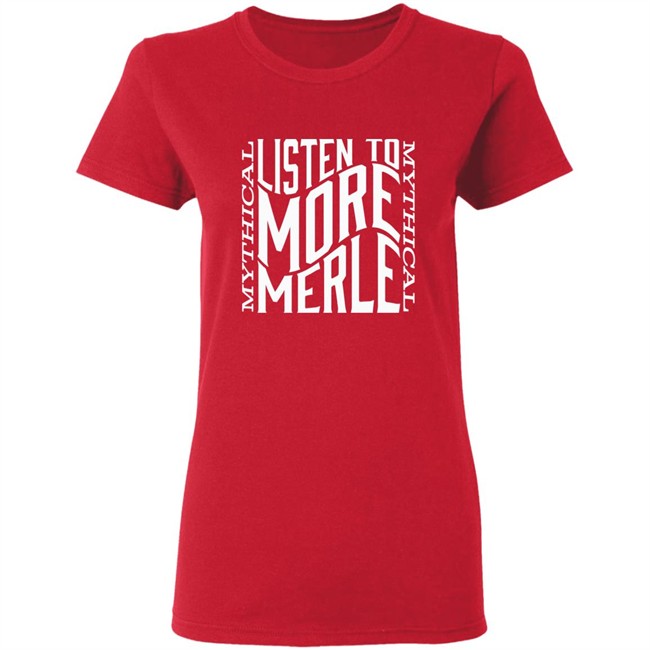 Mythical Listen To More Merle Shirt Listen To More Merle Black T Shirt Mythical Listen To More Merle Shirt Listen To More Merle Black T Shirt