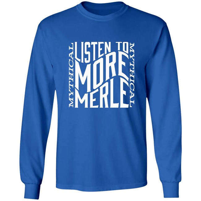Mythical Listen To More Merle Shirt Listen To More Merle Black T Shirt Mythical Listen To More Merle Shirt Listen To More Merle Black T Shirt