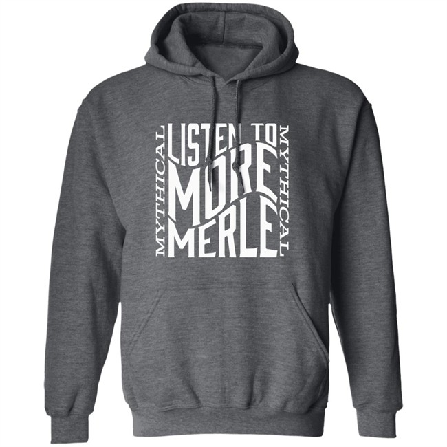 Mythical Listen To More Merle Shirt Listen To More Merle Black T Shirt Mythical Listen To More Merle Shirt Listen To More Merle Black T Shirt