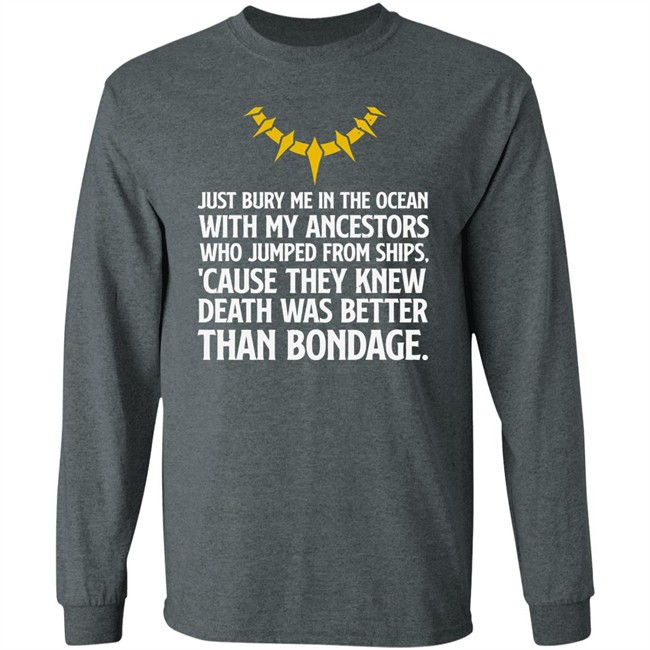Bury Me In The Ocean With My Ancestors Shirt Bury Me In The Ocean With My Ancestors Shirt