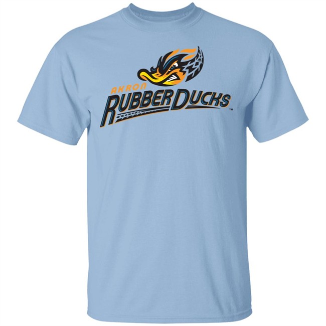 Akron Rubber Ducks Logo White Shirt Akron Rubber Ducks Logo White Shirt