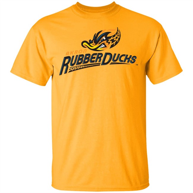 Akron Rubber Ducks Logo White Shirt Akron Rubber Ducks Logo White Shirt