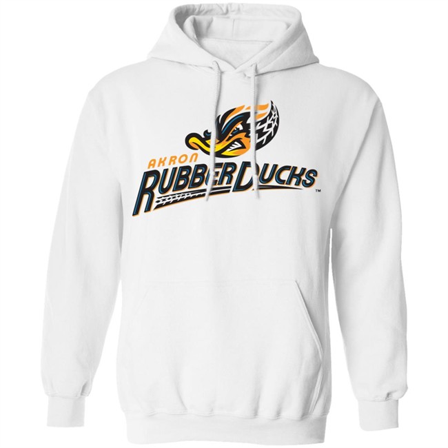 Akron Rubber Ducks Logo White Shirt Akron Rubber Ducks Logo White Shirt