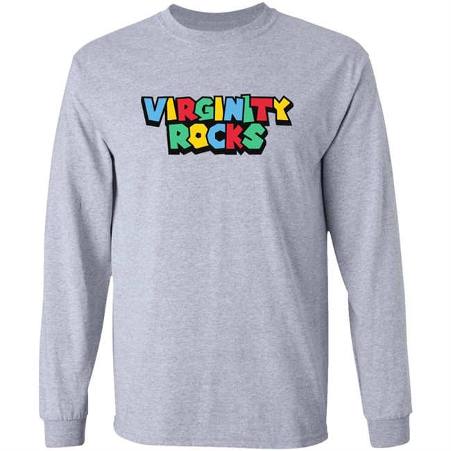 Danny Duncan Super Virginity Rocks T Shirt Super Virginity Rocks Danny Duncan Grey Shirts Danny Duncan Super Virginity Rocks T Shirt Super Virginity Rocks Danny Duncan Grey Shirts