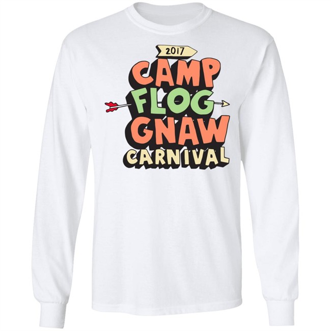 Camp Flog Gnaw Hoodie Camp Flog Gnaw 2017 White Hooded Sweatshirt Camp Flog Gnaw Hoodie Camp Flog Gnaw 2017 White Hooded Sweatshirt