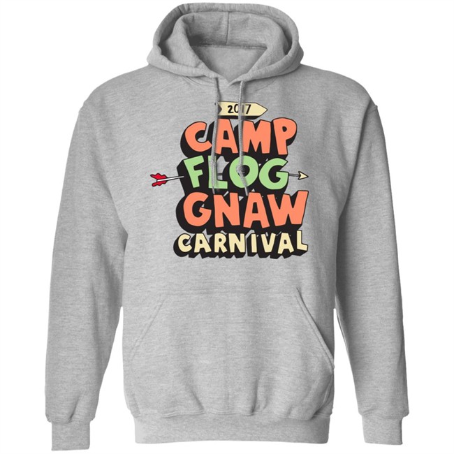 Camp Flog Gnaw Hoodie Camp Flog Gnaw 2017 White Hooded Sweatshirt Camp Flog Gnaw Hoodie Camp Flog Gnaw 2017 White Hooded Sweatshirt